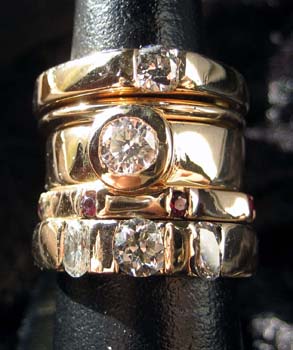 John Stackable Rings $ G4029